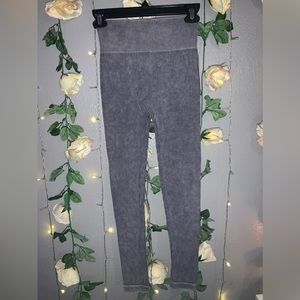 Super stretchy blue tights